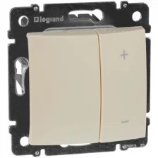 Legrand (Легранд) Светорегулятор 40-600 Вт слоновая кость, Valena 774174