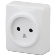 Розетка Эра Эксперт 2P 16A-250В IP20 White 11-2201-01 / Б0031551