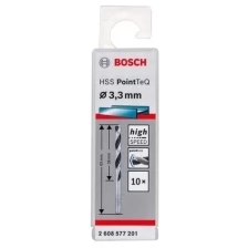 Сверло BOSCH HSS PointTeQ 3.3 мм 10шт